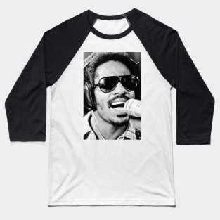 Stevie Wonder Baseball T-Shirt